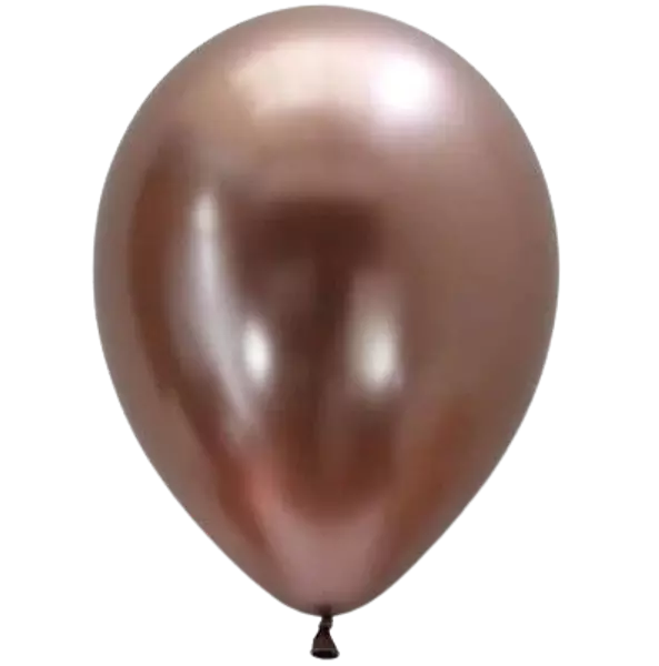 Globo R-12 Cromado Oro Rosa