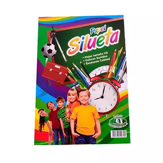 Papel Silueta X10