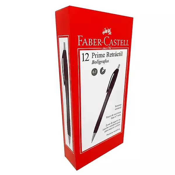 Bolígrafo Retractil Fine 0.7 Prime Faber Castell