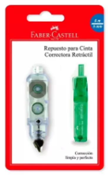 Corrector Cinta Retr. Faber +Repuesto