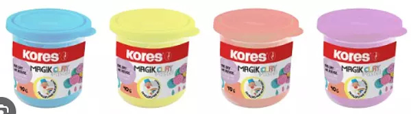 Fomi Moldeable Magic Clay 4 Botes 40gr Kores