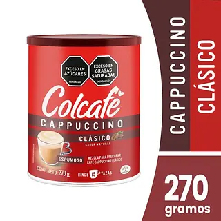 Cappuccino Colcafe Clasico 270 Gr
