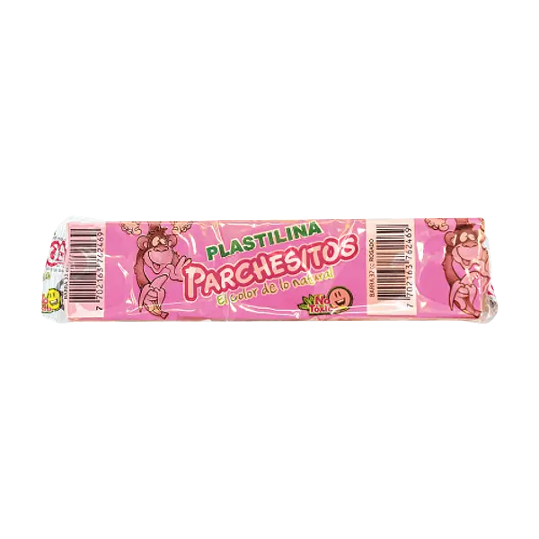 Plastilina Parchesitos Barra 65 Grs
