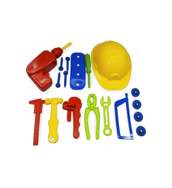 Set Herramientas Con Casco