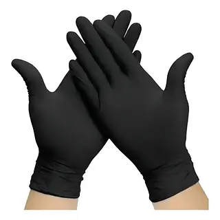 Guante Nitrilo Negro T-M Mio