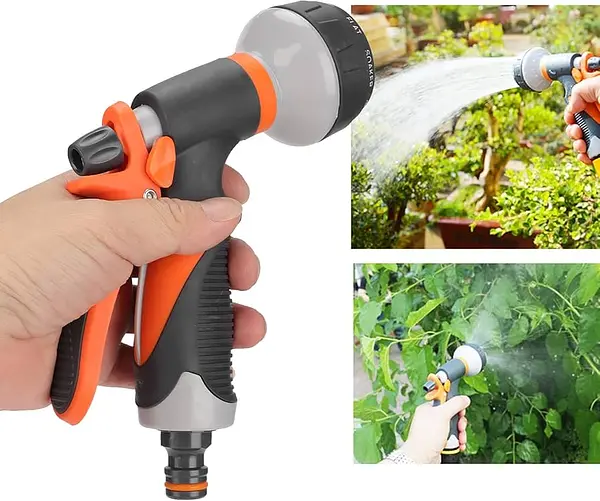 Manguera De Jardinería Con Aspersor De Mano