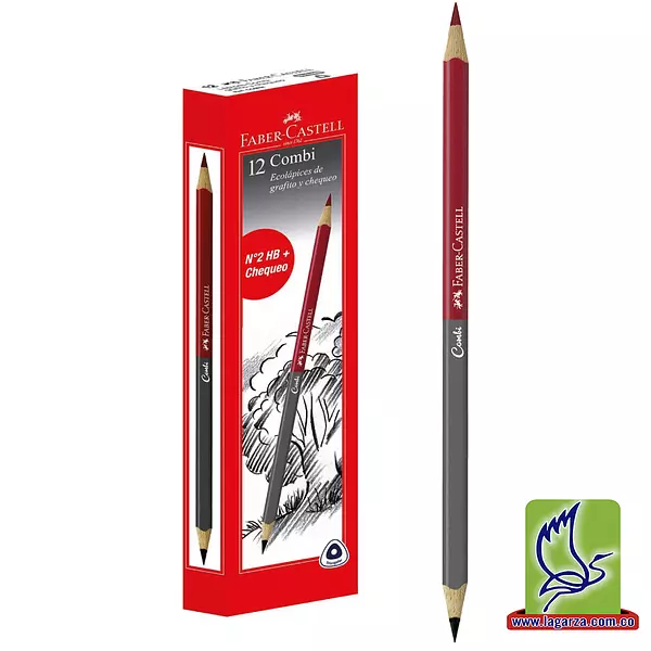 Lápiz Faber-Castell Combi Grafito/Chequeo