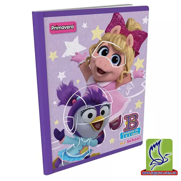 Cuaderno Primavera Cosido Pre-School B