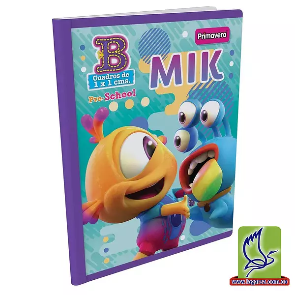 Cuaderno Primavera Cosido Pre-School B