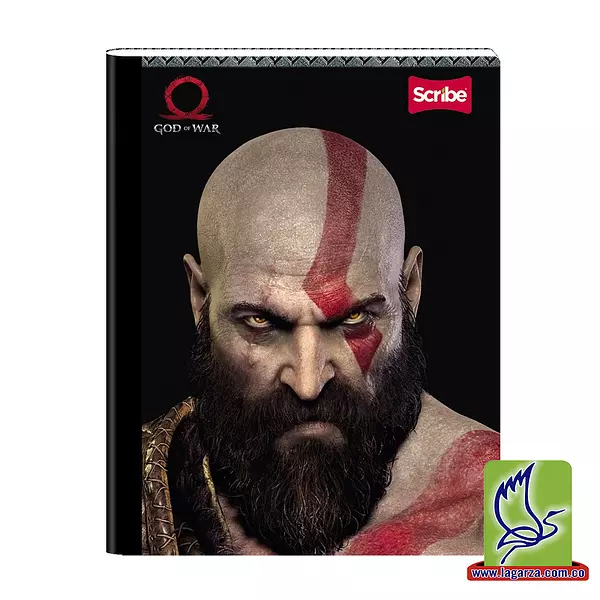 Cuaderno Scribe God Of War Edicion Playstation